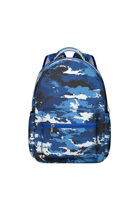 Military Camouflage Waterproof School Backpack - Tactical Army Ergonomic Student Backpack with Spinal Support, Breathable Mesh Straps & Durable Lightweight Design for Teens & College Students