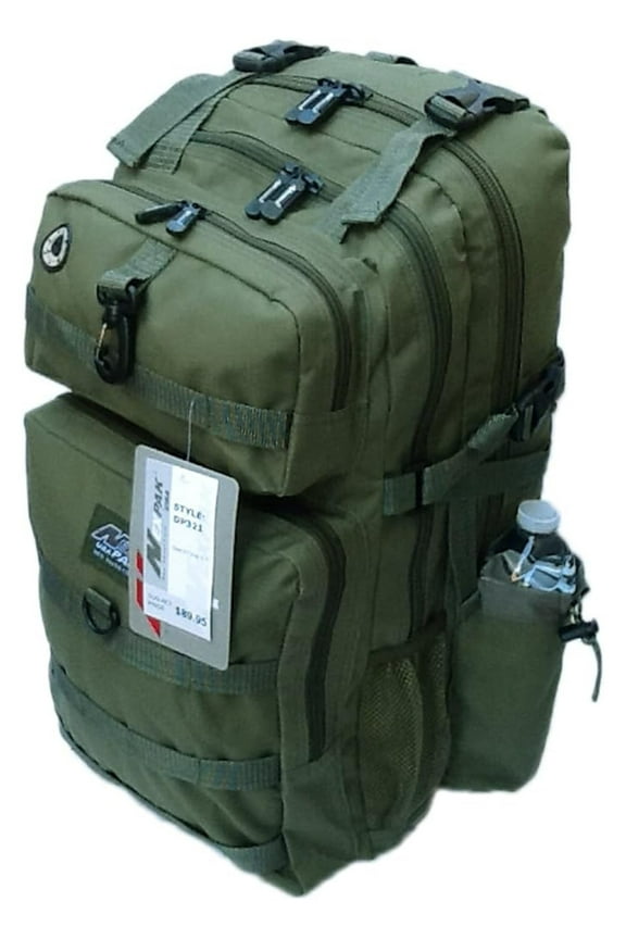 Military Camping Hiking Outdoor Backpack w/MOLLE Straps