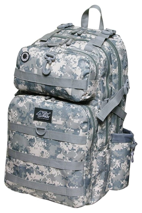 Military Camping Hiking Outdoor Backpack w/MOLLE Straps