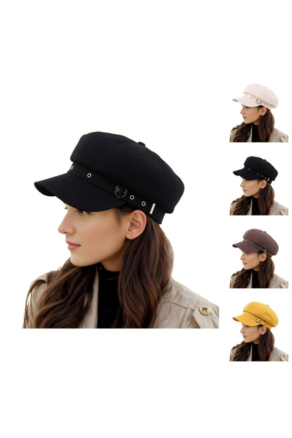Military Cap Beret And Panama Hat, Red Beret, Slouchy Beret, Perfect for Winter Beret Women Beret Newsboy Hats Classic Autumn Spring Winter Cap