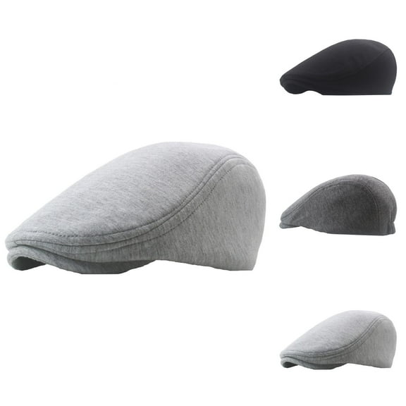 Military Cap Cloche Hat And Beret, Red Beret, Straw Fedora, for Winter Beret Newsboy Men's Hat Cotton Soft Stretch Fit Men Cap Cabbie Driving Hat for Men