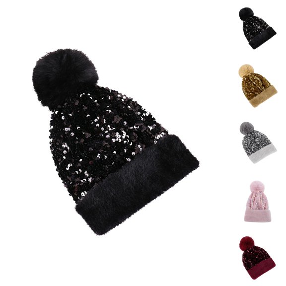 Military Cap Fedora Hat And Beret, Red Beret, Slouchy Beret, Perfect for Winter Beret Fashion Women Casual Winter Warm Knit Ski Beanie Ball Hat Ski Crochet Cap