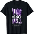 thumbnail image 1 of Military Child Boy Girls Brat Born Resilient And Tough T-Shirt, 1 of 4
