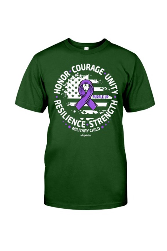 Military Child - Honor Courage Unity Classic T-Shirt