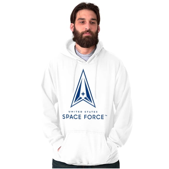 Military Classic US Space Force Logo Unisex Plus Size Hoodie Brisco Brands 5X