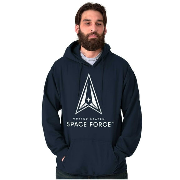 Military Classic US Space Force Logo Hoodie Sweatshirt Women Men Brisco Brands S