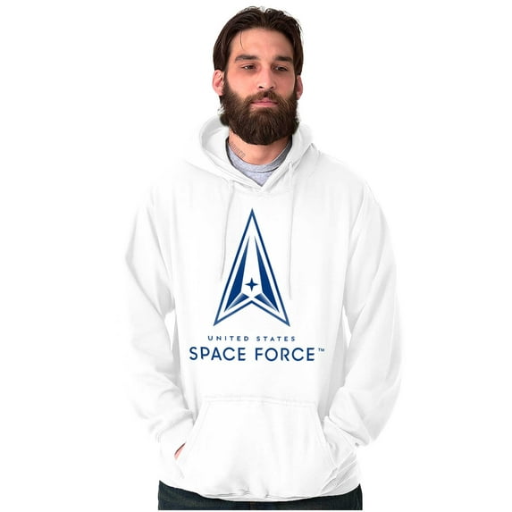 Military Classic US Space Force Logo Hoodie Sweatshirt Women Men Brisco Brands S