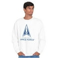 thumbnail image 1 of Military Classic US Space Force Logo Unisex Plus Size Sweatshirt Brisco Brands 3X, 1 of 6