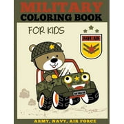 DP KIDS; COLORING BOOKS FOR KIDS Military Coloring Books: Military Coloring Book for Kids (Paperback)