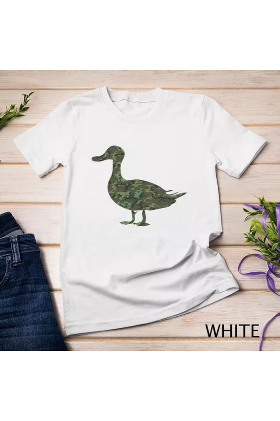Military Duck Camo Print Us Mallard Dipper Veteran Men Gift Unisex S-5XL T-Shirt Birthday Gifts; For Men & Women
