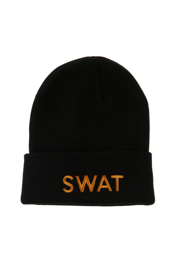 Military Embroidered Beanie - SWAT OSFM