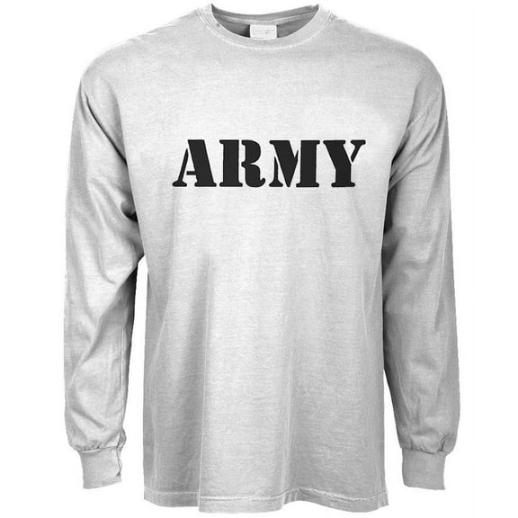 Military Gifts Army T-shirt Long Sleeve Mens