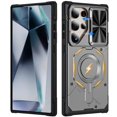 thumbnail image 1 of Military Grade Shockproof Case for Samsung Galaxy S24 Ultra 5G, Built-in N52 Magnetic Ring, Slide Camera Lens Cover, Rugged Heavy Duty Protective Phone Case, 1 of 8
