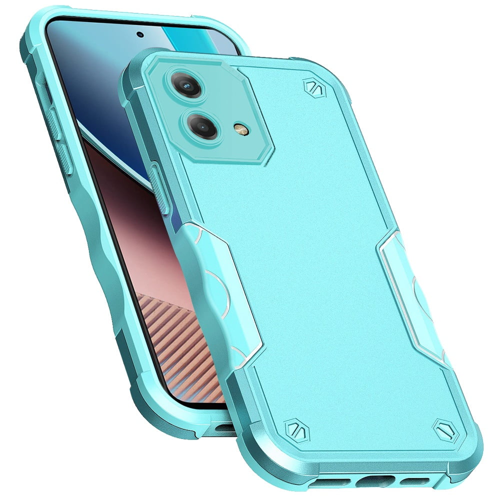 Military Grade Shockproof Hybrid Armor Case for Motorola Moto G Stylus 5G 2023 - Teal