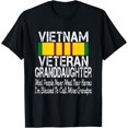 thumbnail image 1 of Military Grandpa Blessed Vietnam Veteran Granddaughter Gift T-Shirt, 1 of 4