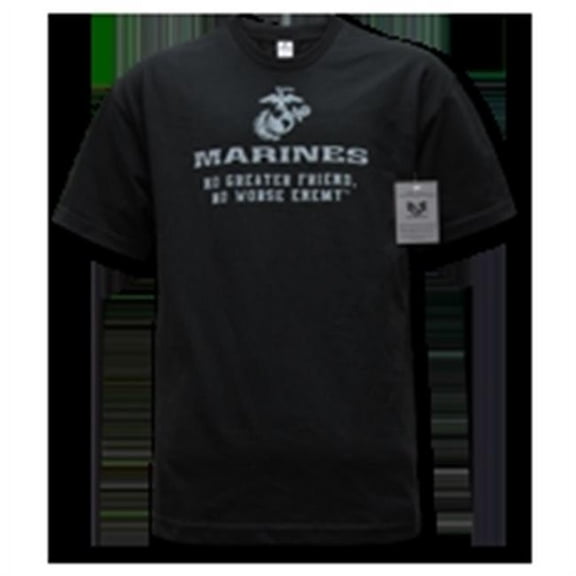 Military Graphics T-Shirt, No Greater, Black, 2X
