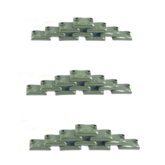 Military Green Sandbags Building Blocks Accessories x 30 | General Jim's Toys & Bricks | GJ-MSB30
