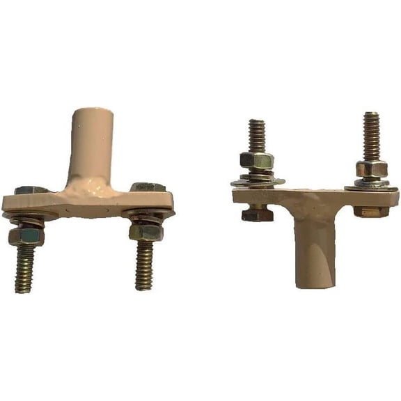 Military Hard X-Door Strikers Latches, 2 Rear, Tan