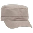 thumbnail image 1 of Military Hat-Garment Washed Superior Cotton Twill, Dark Khaki, 1 of 3