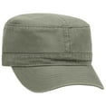 thumbnail image 1 of Military Hat-Garment Washed Superior Cotton Twill, Olive Green, 1 of 3