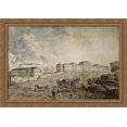 thumbnail image 1 of Military Hospital at Lefortovo 40x28 Large Gold Ornate Wood Framed Canvas Art by Fyodor Alekseyev, 1 of 2