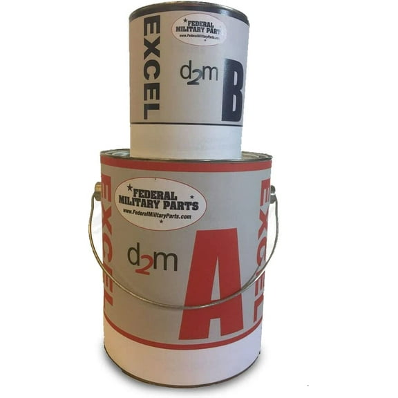 Military Humvee Paint Kit- Tan - 5 Qt, Paint + Reducer, Automotive Grade