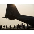 thumbnail image 1 of Military Indonesia USA Air Force Paratroopers Photo Extra Large XL Wall Art Poster Print, 1 of 3