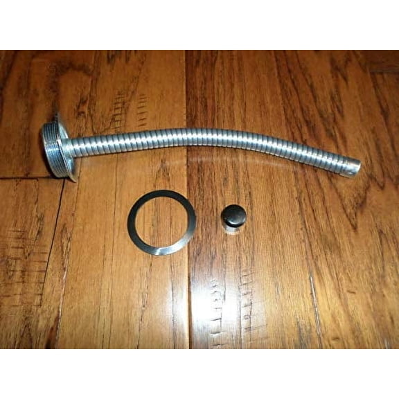 Military Jerry CAN Gas Nozzle SPOUT 5 GAL Flexible Metal CAN NOT Included
