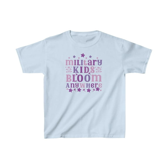 Military Kids t-shirt, Purple Up for Army Kids, Unisex Kids Tees Sz 4-20