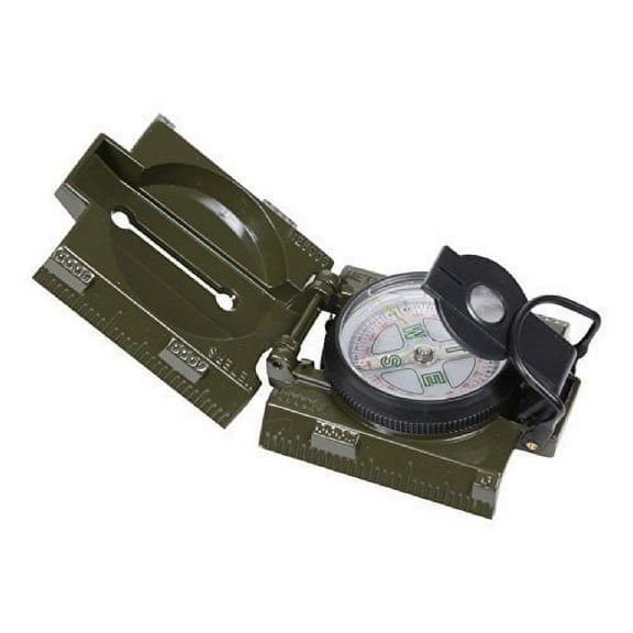 Rothco 2851 Military Marching Compass with LED Light, Olive Drab