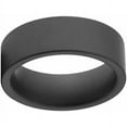 thumbnail image 1 of Military Matte Black Ceramic Wedding Band with Comfort Fit Design, 1 of 1