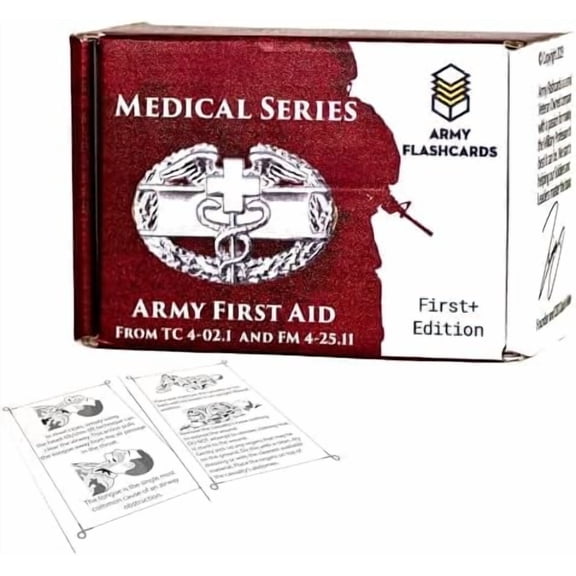 - Military Medical Series: Army First Aid | 100 of the Most Important Emergency Medical Concepts | From the Army TC 4-02.1 and Field Manual 4-25.11: First Aid | Made in USA$$Office