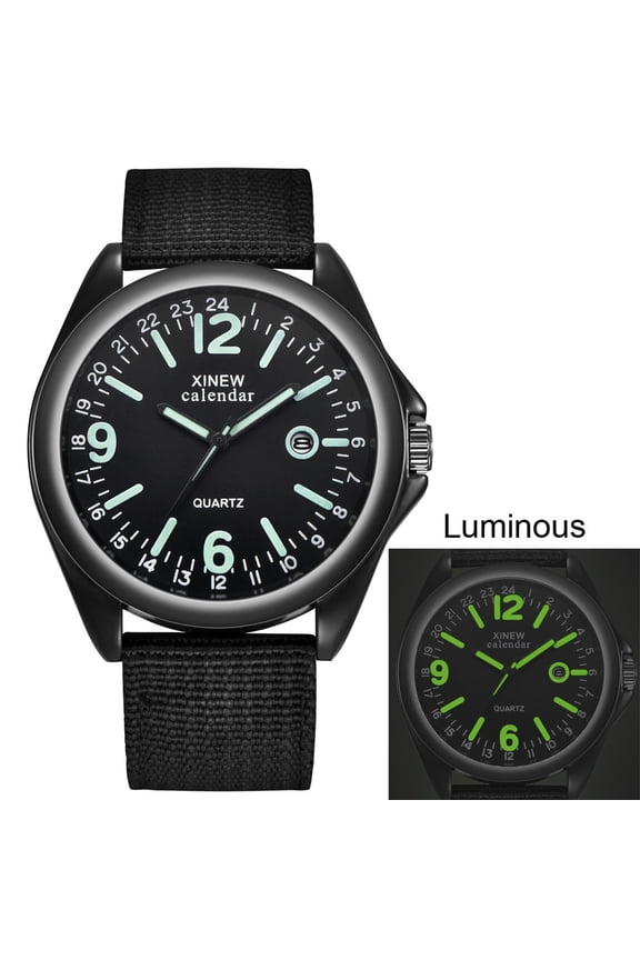 Military Mens Quartz Army atomic Solar Watch Black Dial Date atomic Watches for Men Self Setting Sport Wrist Watch