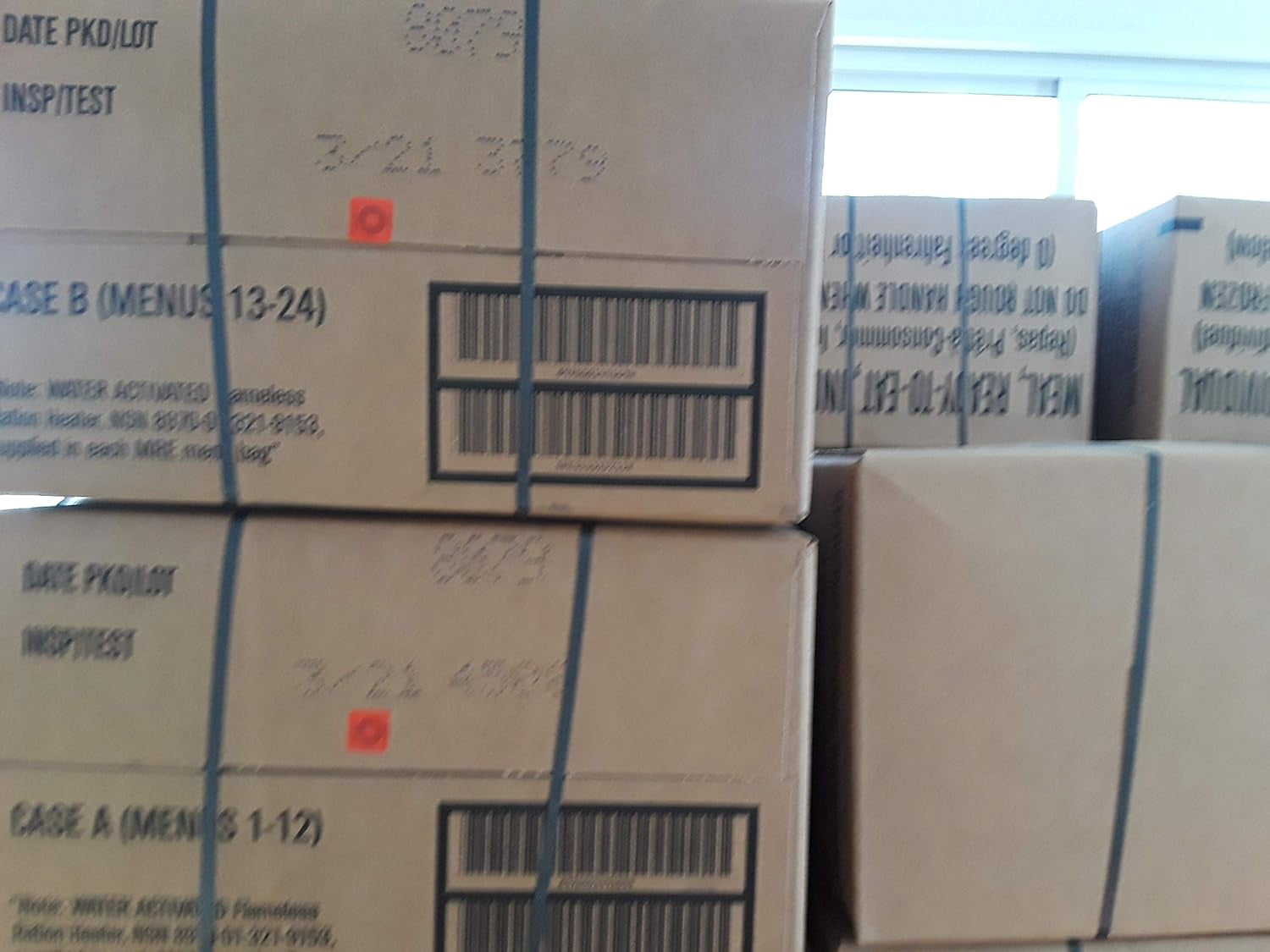 Military Mres Box A And Box B NSP/Test Date 03/2021