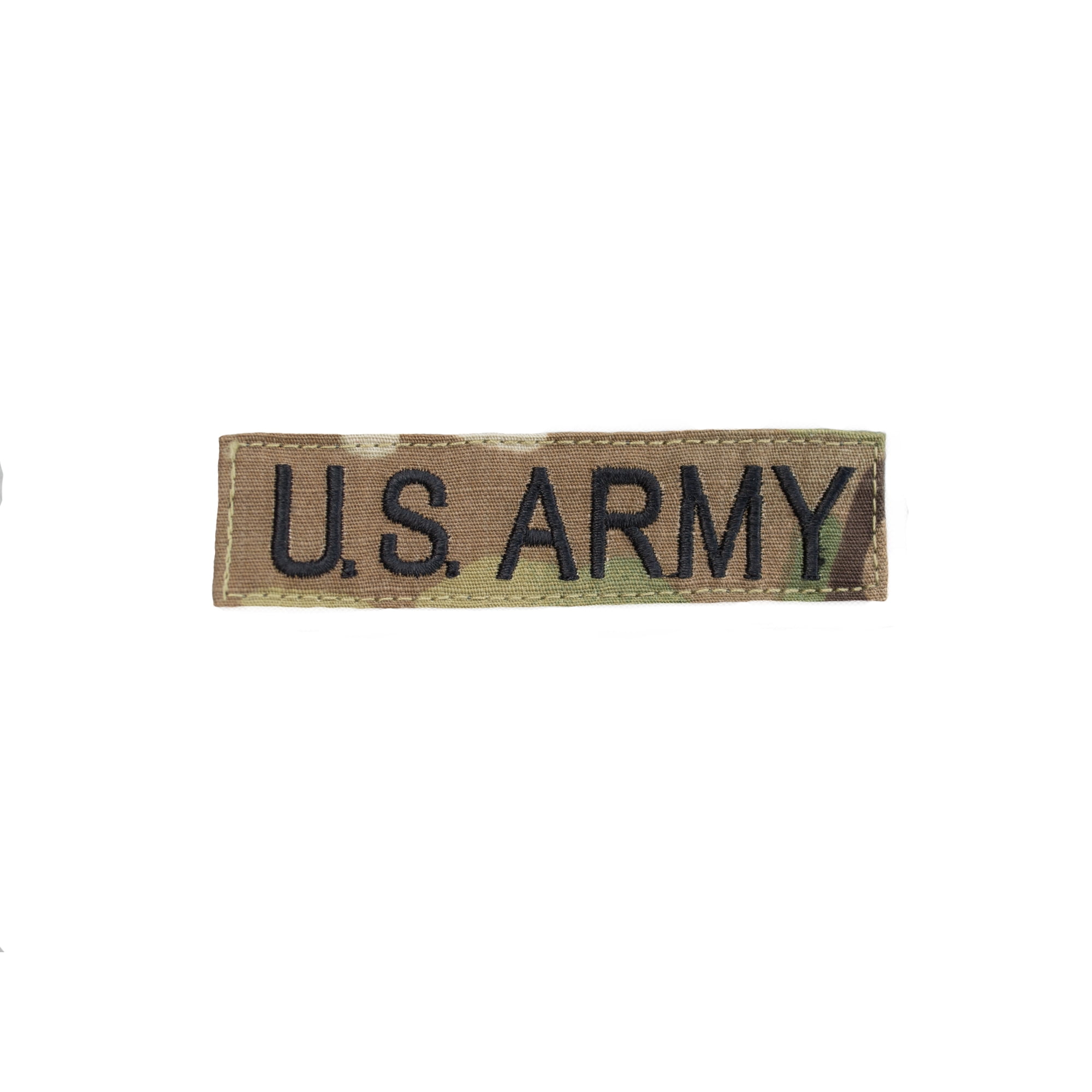 Army Name Tape: Individual Name - Embroidered on OCP Sew on