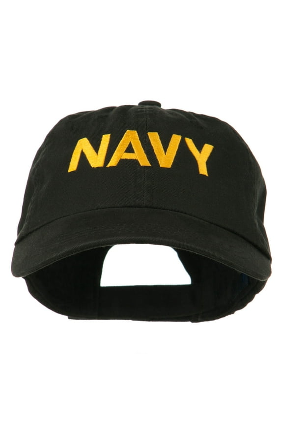 Military Occupation Letter Embroidered Unstructured Cap - Navy OSFM