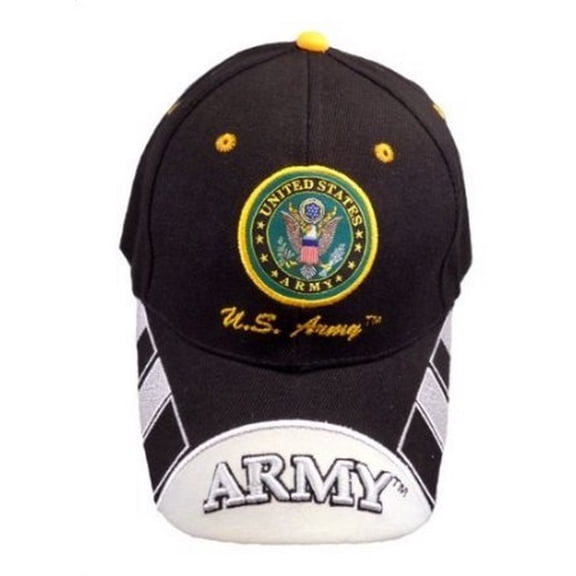 Military Officially Licensed United States Army Grey and Black Bill Hat Cap Lid Beanie