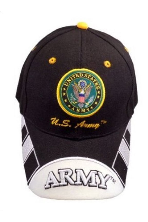 Military Officially Licensed United States Army Grey and Black Bill Hat Cap Lid Beanie
