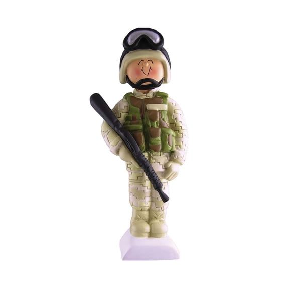 Soldier in Fatigues Ornament