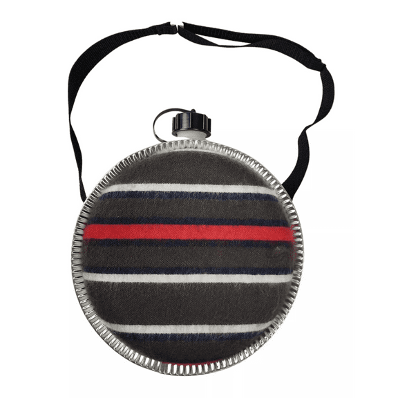 Military Outdoor Clothing Never Issued (10 Pack) 4 Quart Round Canteen Blanket Lined with Shoulder Strap