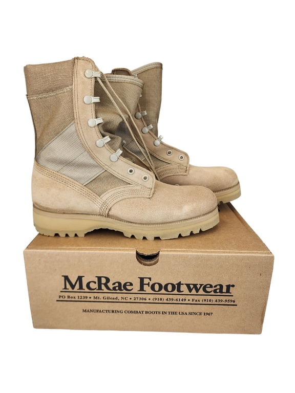 Never Issued 8 R Tan McRae Army Combat Boots