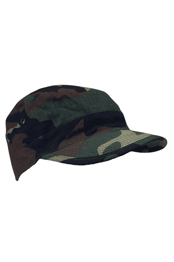 Never Issued Size 7 1/2 Woodland Rip-Stop Hot Weather Patrol Cap