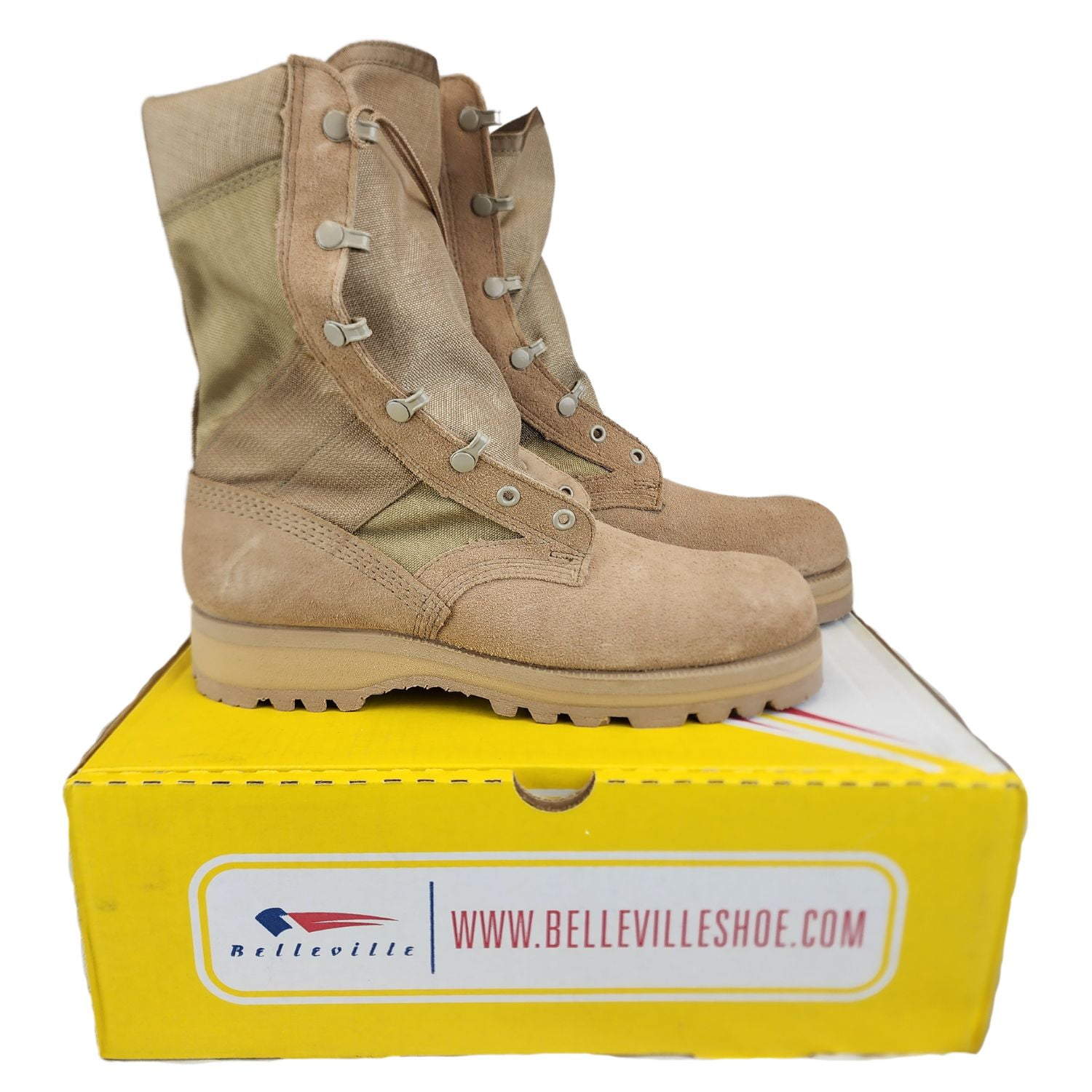 Belleville tan boots 330,COY,ST,HOT,WEATHER,STEEL,TOE,FLIGHT,BOOT,AR,670-1,COMPLIANT main image 2