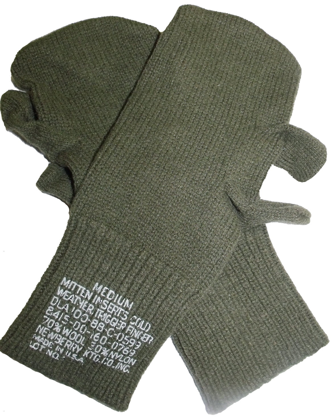 Military Outdoor Clothing Never Issued U.S. G.I. Trigger Finger Mitten