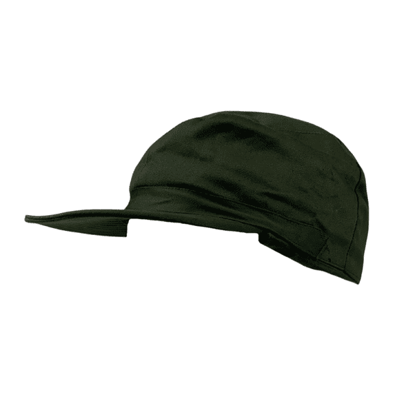 Military Outdoor Clothing Previously Issued (59) Swedish M-59 Olive Drab Cotton Summer Field Cap