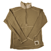 Military Outdoor Clothing Previously Issued Serviceable X-Small/Regular Coyote Brown Mid-Weight Grid Shirt