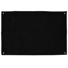 Military Patch Collection Display Panel Wall Hanging Holder For Morale Hook And Loop Emblemsblack