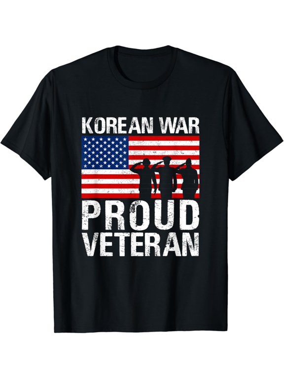 Military Proud Korean War Graphic Apparel T-Shirt