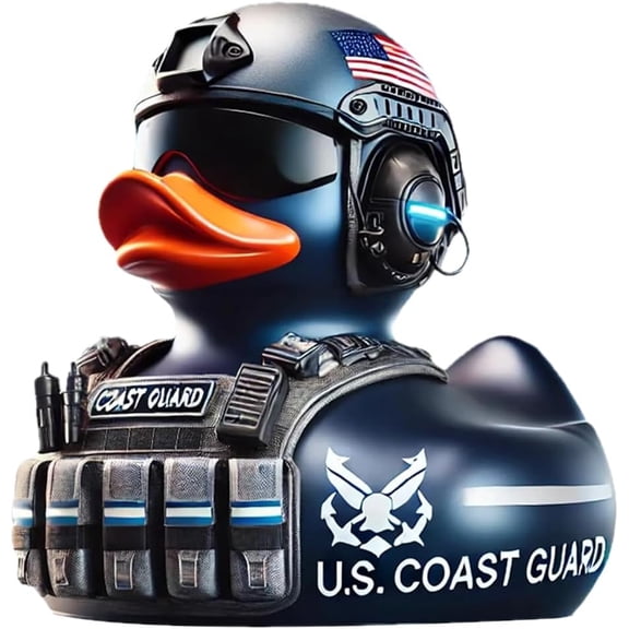 Military Rubber Ducks, Armed Mini Resin Ducks for Jeeps Ducking, Uniform Army Cruise Rubber Duck, Hand-Painted Patriotic Veteran's Day Gifts, Unique Coolest Party Favors