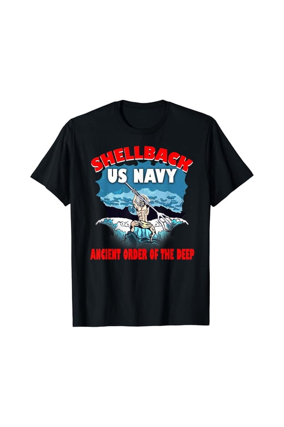 Military Shellback Sailor Crewman Nautical T-Shirt